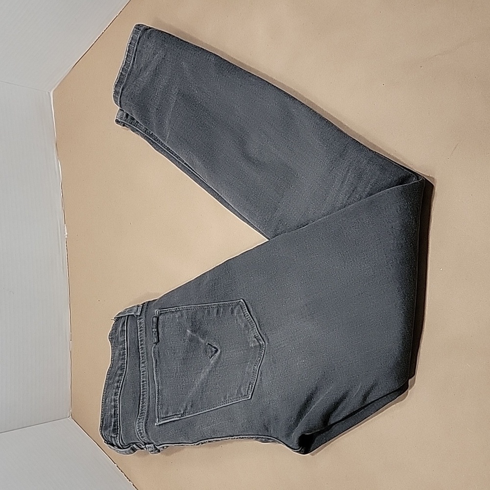 Hudson, Size 26 Gray Krista Ankle Super Skinny Jeans